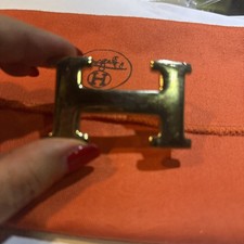 Authentic Hermes Gold Tome belt buckle only 35 Mm