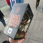 Chevron Rafael Devers Gigantes Bobblehead Plastic Multicolor Baseball — photo 2