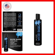 Wet Water-Based Lubricant - Silky, Long-Lasting, Hypoallergenic