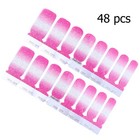48 Pcs Stick on Nails for Women Gel Stickers Patch Cover