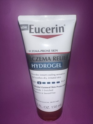Eucerin Eczema Relief Hydrogel 1% Colloidal Oatmeal Skin Protectant 150ml 5oz