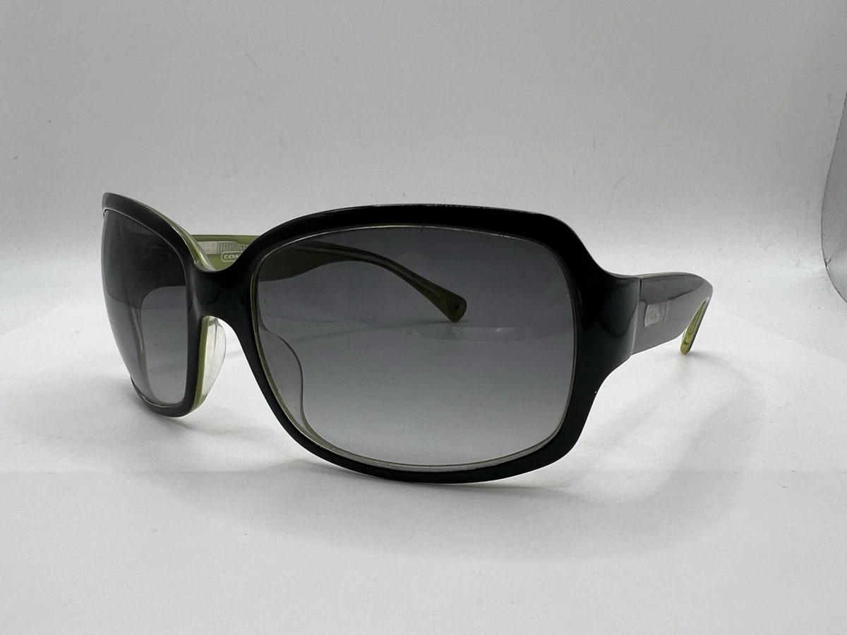 Coach Classic Women\'s Oversized Rectangular Sunglasses - Black Coach Oversized Black Sunglasses for Women for sale | eBay main image 4