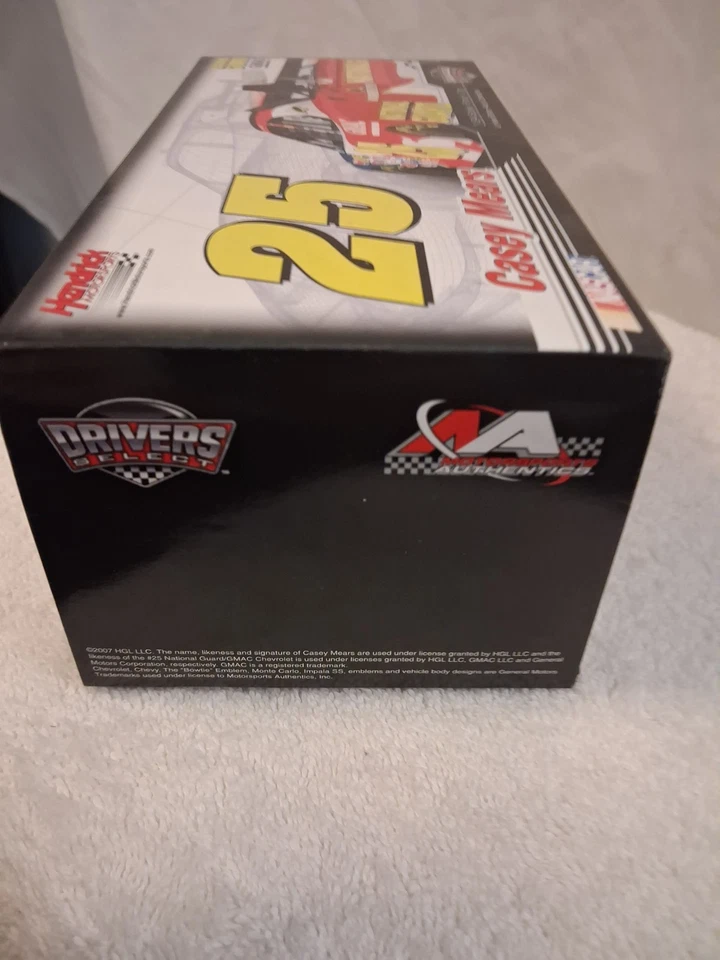 Casey Mears National Guard 2007 #25 1 24 acción diecast Foto 2 de 4