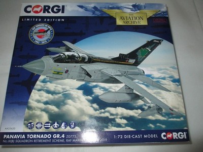 CORGI 1:72 PANAVIA TORNADO GR.4 NO IX(B) SQN PENSION SCHEME RAF MARHAM 2019