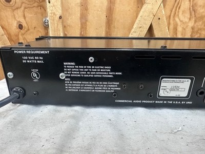 JBL UREI 5547A Mono 30 Band Graphic Equalizer EQ - READ | eBay