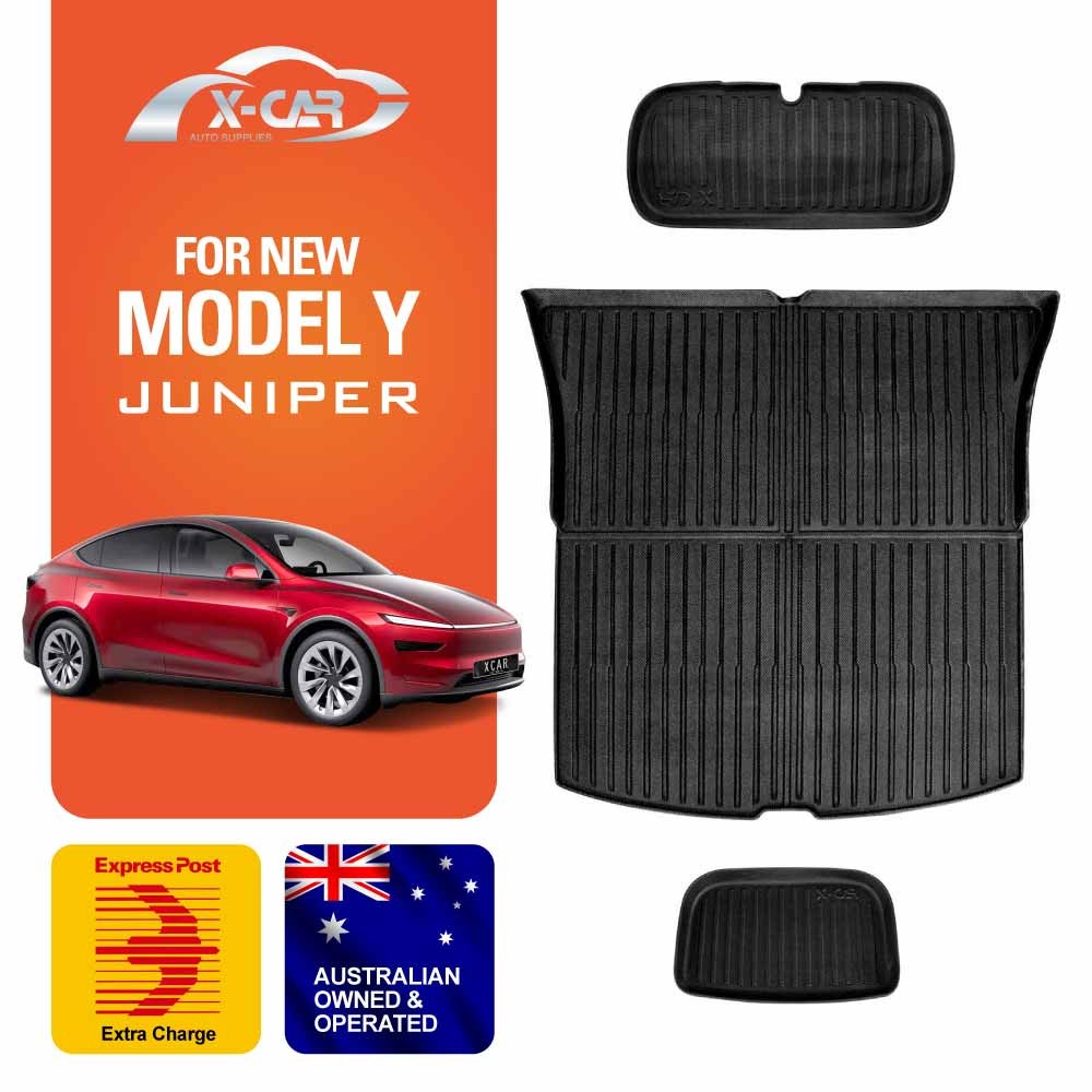 Boot Liner for Tesla Model Y Juniper 2025+ Front Toolbox Cargo Car Trunk Mats