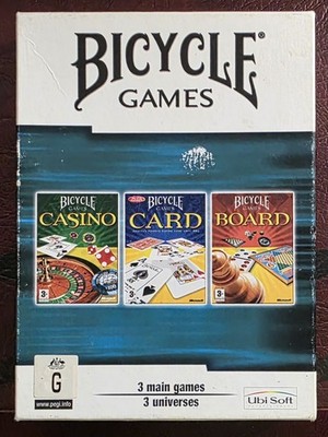   Bicycle Games: Casino Card Board   PC CD-ROM game   Ubi Soft   FREE postage!!