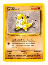 Sandshrew - 91/130 - Base Set 2 - Vintage WOTC Era Pokemon Card_6