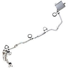 Stainless Steel Epa Approved Complete Exhaust Kit Fits: 2014-2018 Forester 2.5l
