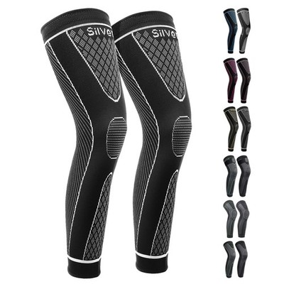SKDK Full Leg Sleeves Long Compression Sleeve Knee Protect Leg, for Man Women
