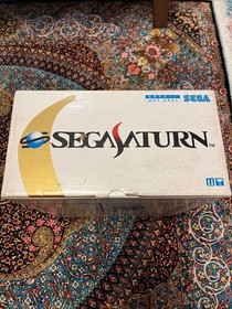 SEGA Saturn HST-0021 Skeleton Clear Console Boxed Good Working