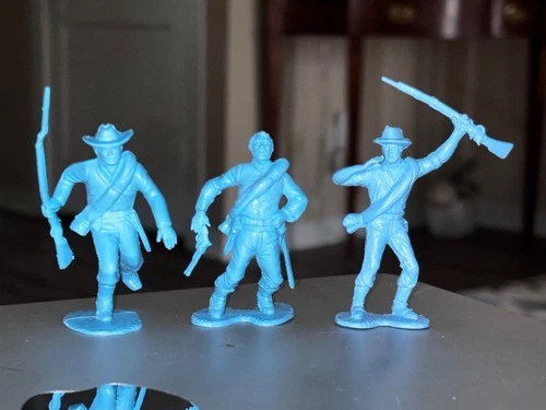 Vintage Marx Reverse Rebel Civil War from Custers  Playset  VINTAGE MARX Matched