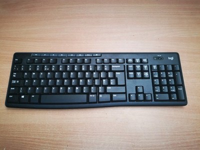 Logitech K270 Kabellose Tastatur - Ohne Dongle - Schwarz 