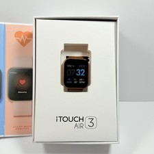 iTouch Wearables Air 3 Smartwatch Fitness Tracker Rose Gold Stainless Steel