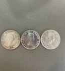 Canada Silver Dollars 1858-1958 Anniversary -3 Coins