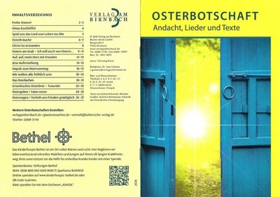 Osterbotschaft - Andacht, Lieder und Texte - Verlag am Birnbach - 2026