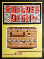 BOULDER DASH - Atari 5200, Mean Hamster Software | New, CIB SEALED Complete RARE