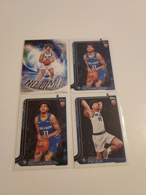   Orlando Magic RC Lot 2x Jase Richardson 2x Noah Penda No Limit