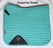 Lemieux Turquoise Suede Dressage Pad - Large