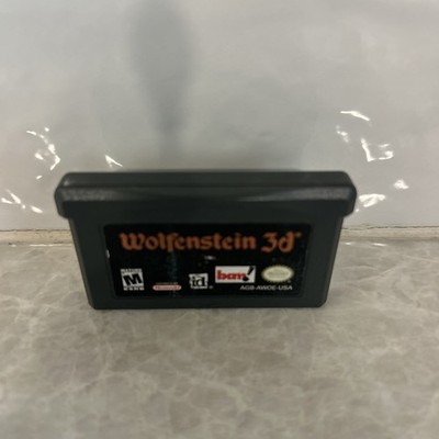 BAM! Entertainment Wolfenstein 3D Nintendo Game Boy Advance GBA Tested