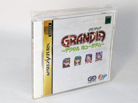 Obi With Postcard Grandia Digital Museum Sega Saturn