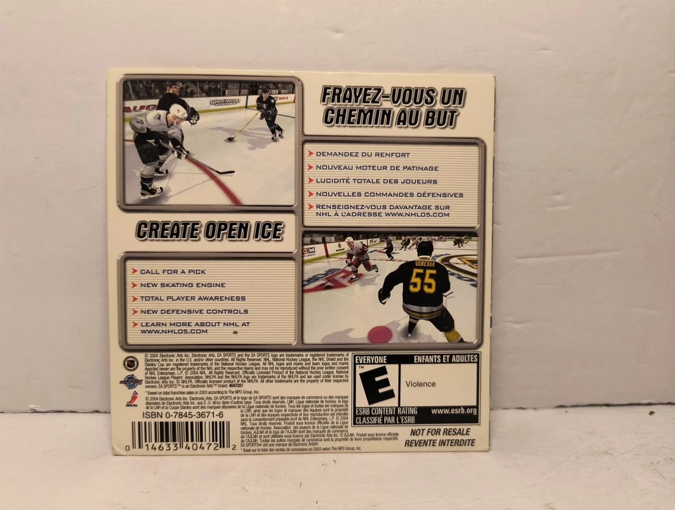 NHL 2005 EA Sports PC Demo Disc All Canadian Edition Not For Resale VG+ Vintage - Image 2 of 3