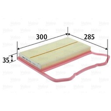 ORIGINAL® Valeo Luftfilter für VW UP! POLO V LOAD UP POLO Van Skoda CITIGO