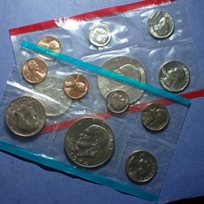 1974 U.S. Mint Set 13 Brilliant Uncirculated Coins
