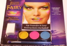 Fantasy Fairy Makeup Kit Includes 1 Lip Transfer, Tray, Brush  Sponge
