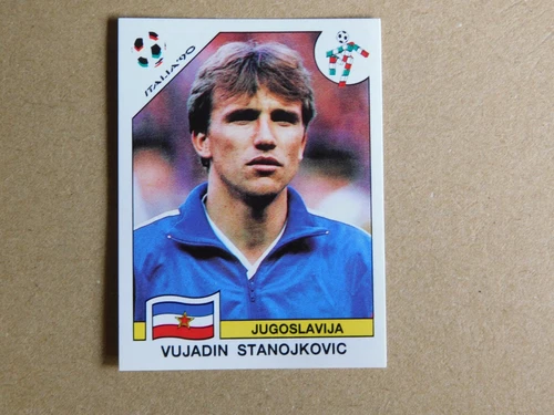 271 Vujadin Stanjkovic Jugoslavia # Panini Mondiali FIFA Italia 1990