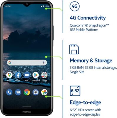 Nokia 100 - 32 GB - Blue (Boost Mobile) for sale online | eBay