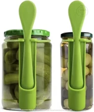 2-Pack Pickle Grabber Tool – Jar Picker Kitchen Gadget | RandomRacks