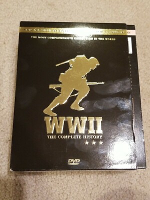 WWII: The Complete History (DVD, 2005, 10-Disc Set, Digipak, 60th ...