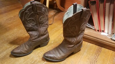 Ariat Women's Size 6.5 B Heritage R Toe Leather Western Cowboy