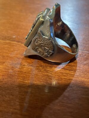 Vintage 1950S Skull Mexican Biker Ring Sz 11.25 | eBay