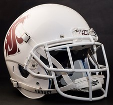 *CUSTOM* WASHINGTON STATE COUGARS Schutt XP Authentic GAMEDAY Football Helmet