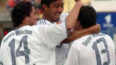 Maillot extérieur du FC Bayern adidas Ballack n° 13 2002-03