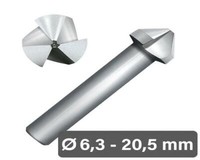 Corintian Hss Kegelsenker 90 Grad -HSS Metall Bit -Senker Bohrsenker Senkbohrer