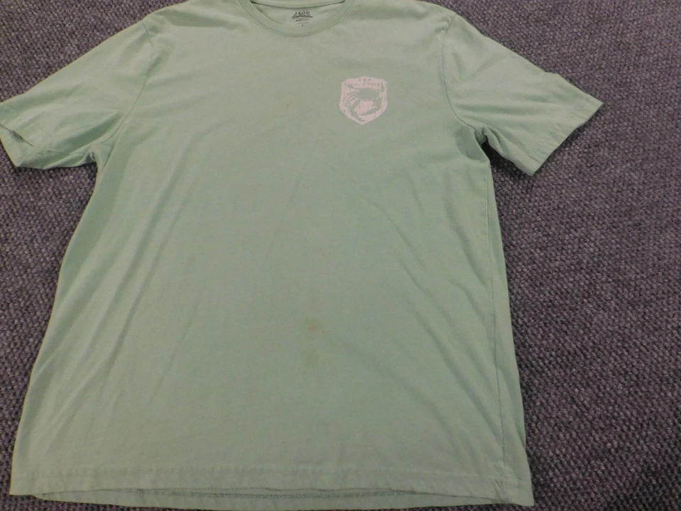 Camisa Izod Para Hombre Grande Verde Eco Saltwater Island Bay Foto 3 de 4