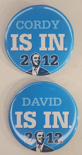 Obama Reset Button 2012 Barak Obama Presidential Campaign Pinback Buttons Lot of Two | eBay