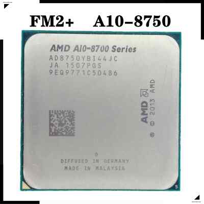 AMD A10-8750 - AD8750YBI44JC - 4x 3,60 GHz Quad-Core Sockel Sockel FM2+