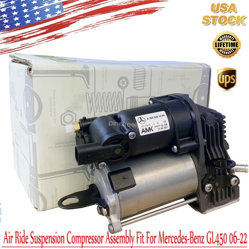 Genuine Air Ride Suspension Compressor Assembly Fit MercedesBenz GL450
