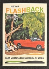 2013 Topps Heritage News Flashback Ford Mustang Takes America By Storm #NF-FM NM