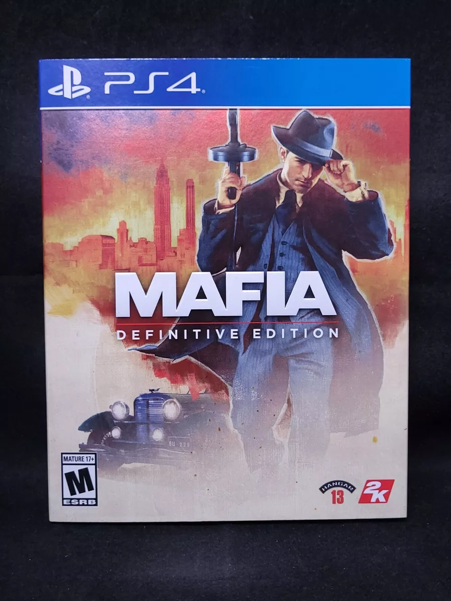 Mafia Definitive Edition w/ sleeve (PS4 / PlayStation 4) BRAND NEW