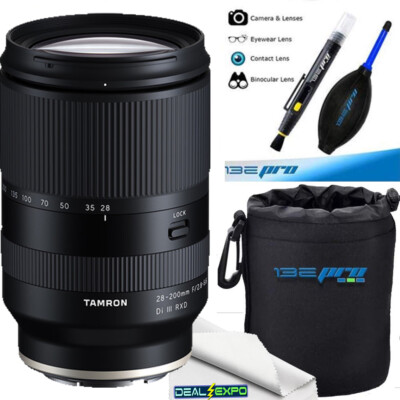 Tamron 28-200mm f/2.8-5.6 Di III RXD Lens for Sony E + Deal-Expo Accessories