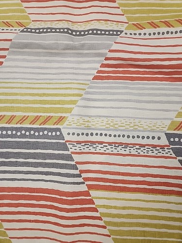 Kravet Reflex Sunrise Fabric Linen Drapery Upholstery Geometric Modern 2 YDS - Picture 4 of 12