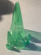 DIY Free Upcycled 6- Green Craft Cones- 6 Forms- Cone 6 -1 Graduated Sizes