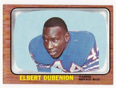 ELBERT DUBENION 1966 Topps Football 23 Buffalo Bills Ex Plus