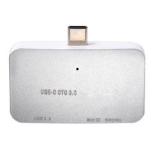 3in1 TYPE C to USB3.0  TF Micro SD  SD HC Card Adapter HUB for Macbook Laptop