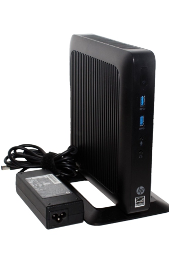 Linux Micro Fanless PC HP T520 AMD Dual Core 8Gb DDR3 RAM 128Gb SSD WiFi - Picture 1 of 4